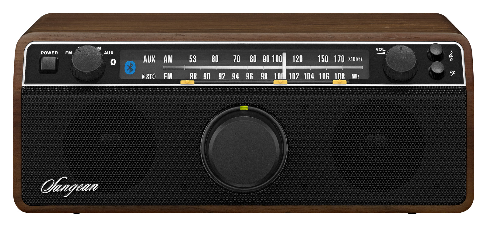 Radio de table 2.1 AM / FM Analog et Bluetooth WR-12BT