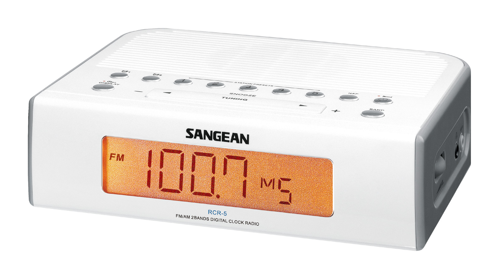 Radio réveil AM / FM Syntonisation numérique RCR-5
