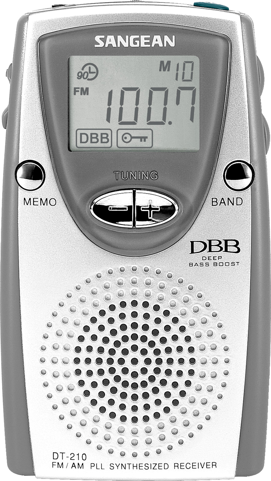 Radio de poche avec haut-parleur intégré DT-210