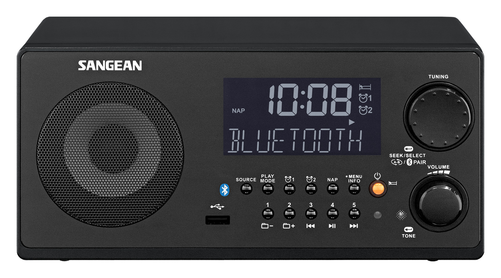 Radio de table AM / FM RBDS avec Bluetooth WR-22