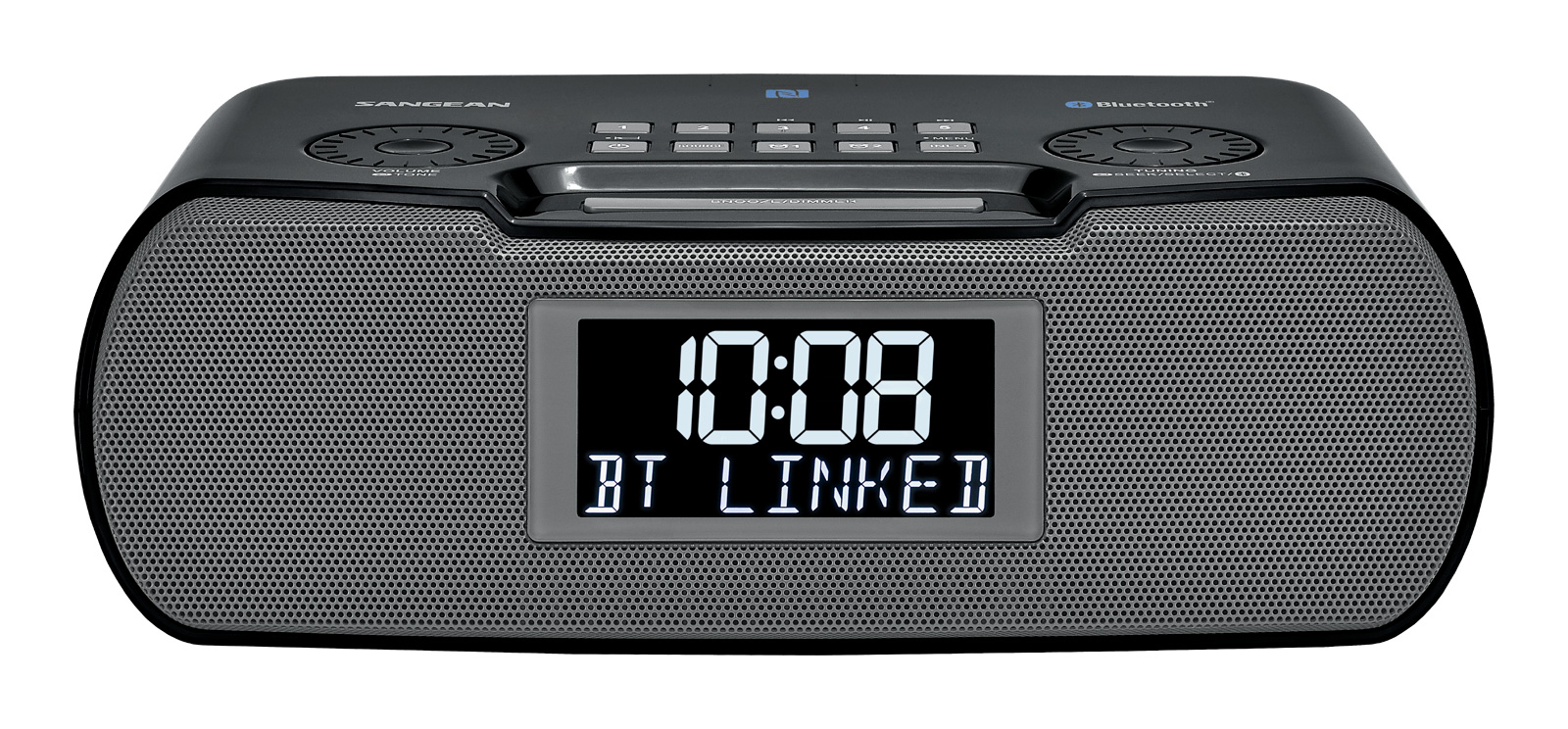 Radio réveil AM / FM - Stéréo RBDS et Bluetooth RCR-20