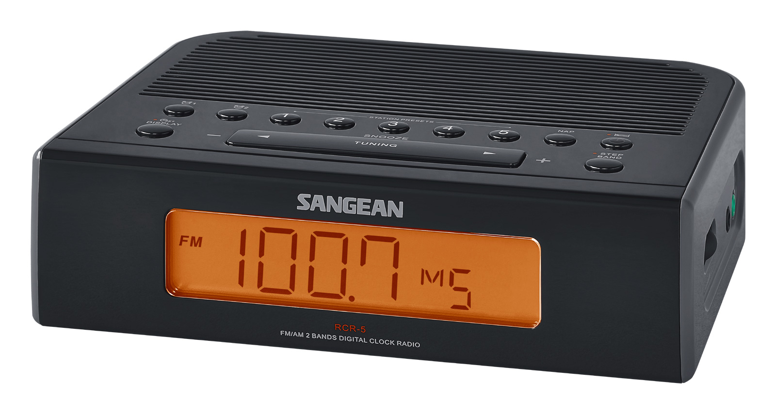Radio réveil AM / FM Syntonisation numérique RCR-5