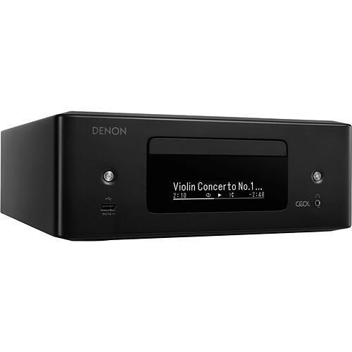 Denon CEOL RCD-N-12 Système design tout-en-un avec lecteur CD, radio AM/FM, HDMI ARC et HEOS® Intégré.