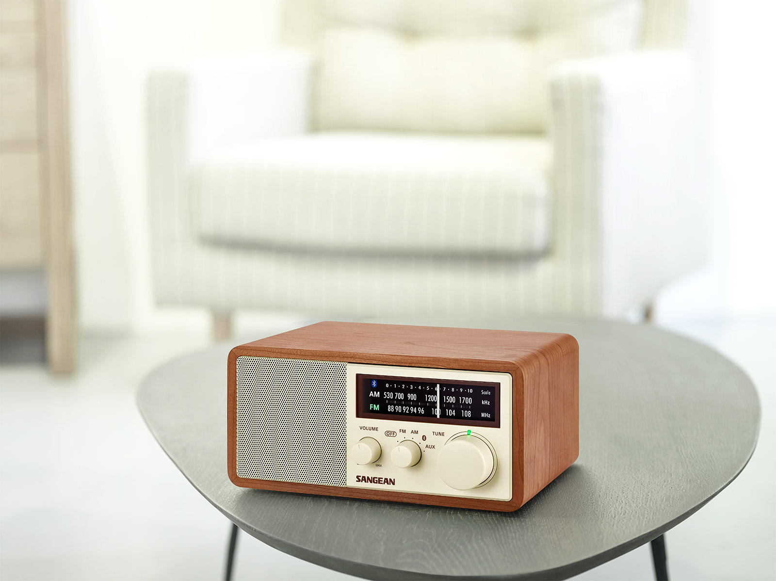 Radio de table AM/FM Analogue et Bluetooth WR-16