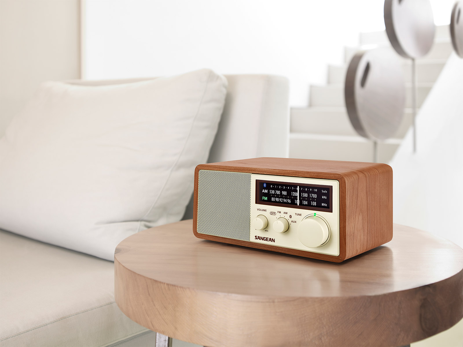 Radio de table AM/FM Analogue et Bluetooth WR-16