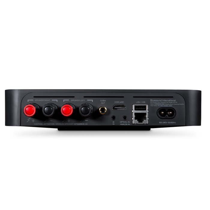 POWERNODE EDGE - Amplificateur de diffusion de musique sans fil compact 
